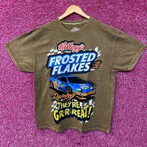 Kelloggs Frosted Flakes Racing They're Great T-Shirt Large